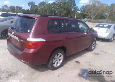 2009 Toyota Highlander из США, поврежденный, VIN JTEDS41A092069147